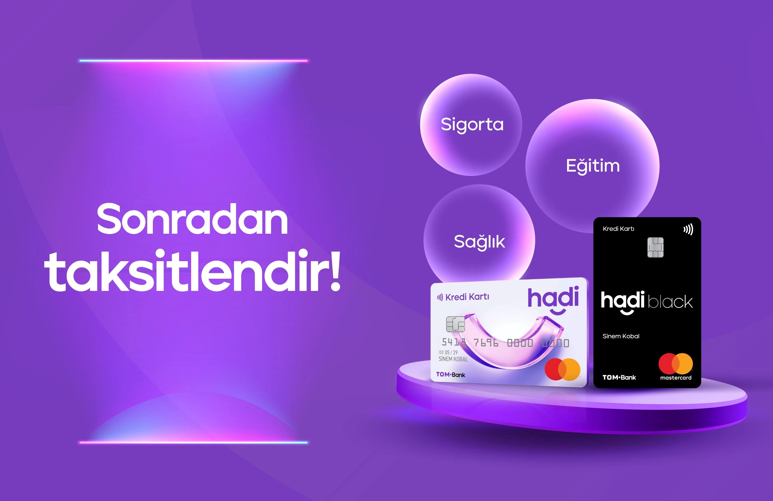 Hadi Kredi Kartı ile sonradan taksitlendir!