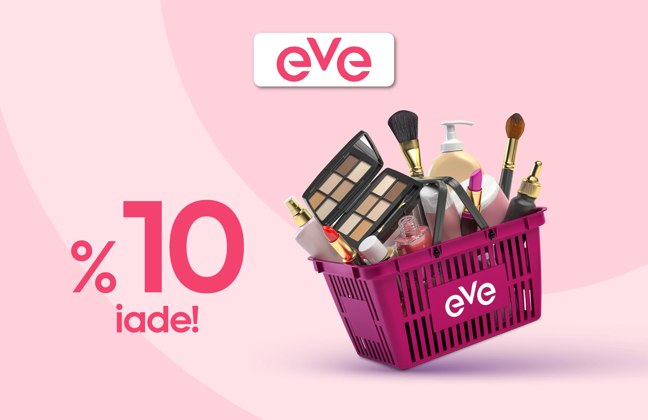 Eve alışverişlerinde %10 nakit iade!