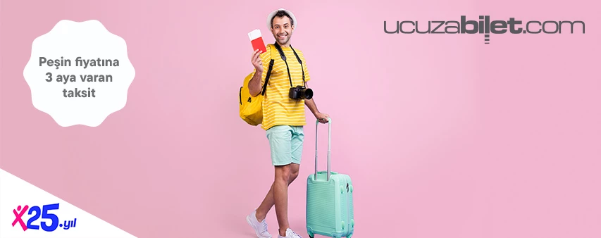 Ucuzabilet.com’da Peşin Fiyatına 3 Aya Varan Taksit Fırsatı!