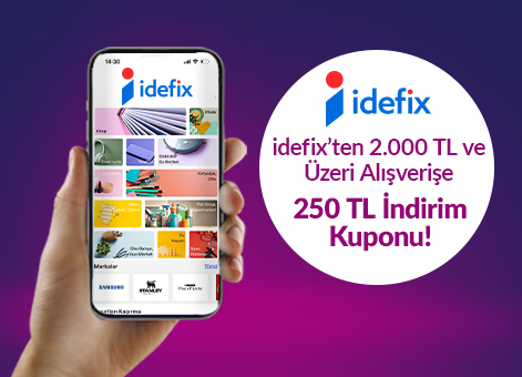Dinamik Ayrıcalığıyla İdefix'te 250 TL Kazanç Seni Bekliyor!