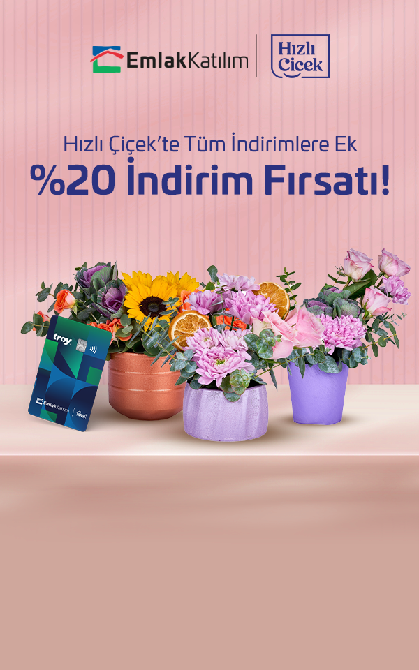Hızlı Çiçek’te Tüm İndirimlere Ek %20 İndirim Fırsatı