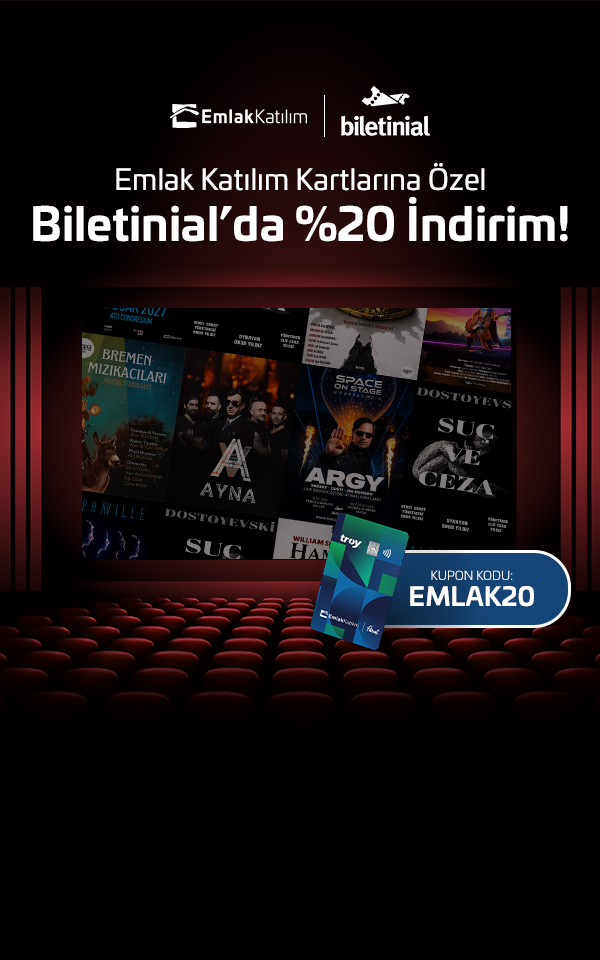 Biletinial Etkinliklerinde %20 İndirim