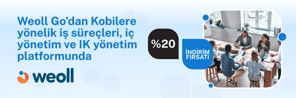 Weoll Go Kobi paketlerinde %20 indirim fırsatı!