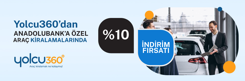 Yolcu360'tan %10 İndirimli Araç Kiralama Fırsatı!
