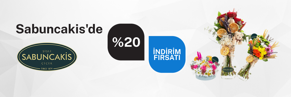 Sabuncakis'den %20 indirim fırsatı!
