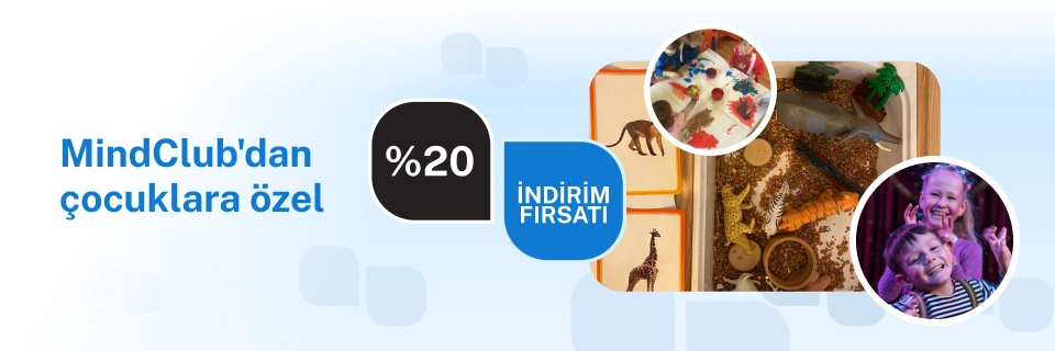 MindClub’da çocuk atölyelerinde online atölyelerde %20, yüz yüze atölyelerde %15 indirim fırsatı!