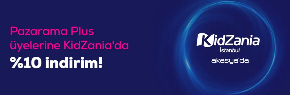 Pazarama Plus üyelerine KidZania'da %10 İndirim