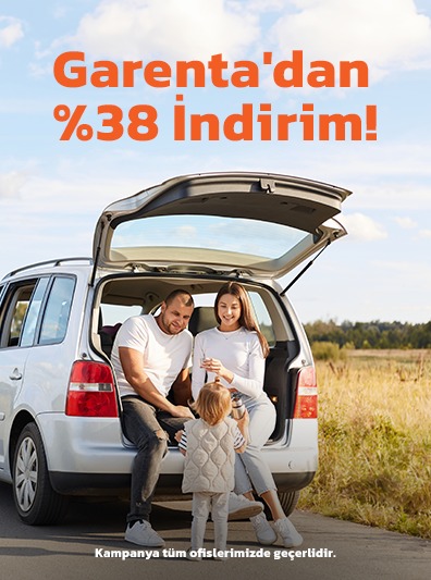 Garenta'dan %40 İndirim!