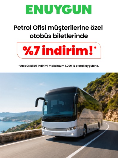 ENUYGUN'dan Otobüs Bileti İndirimi Kampanyası