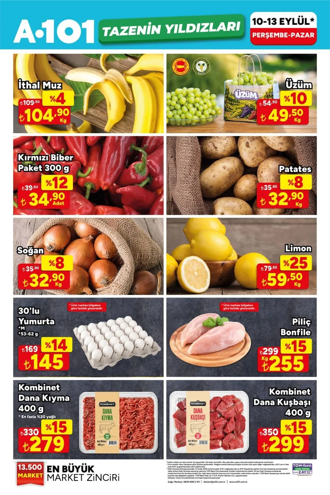 A101 10 Eylül 2026 Aktüel Kataloğu