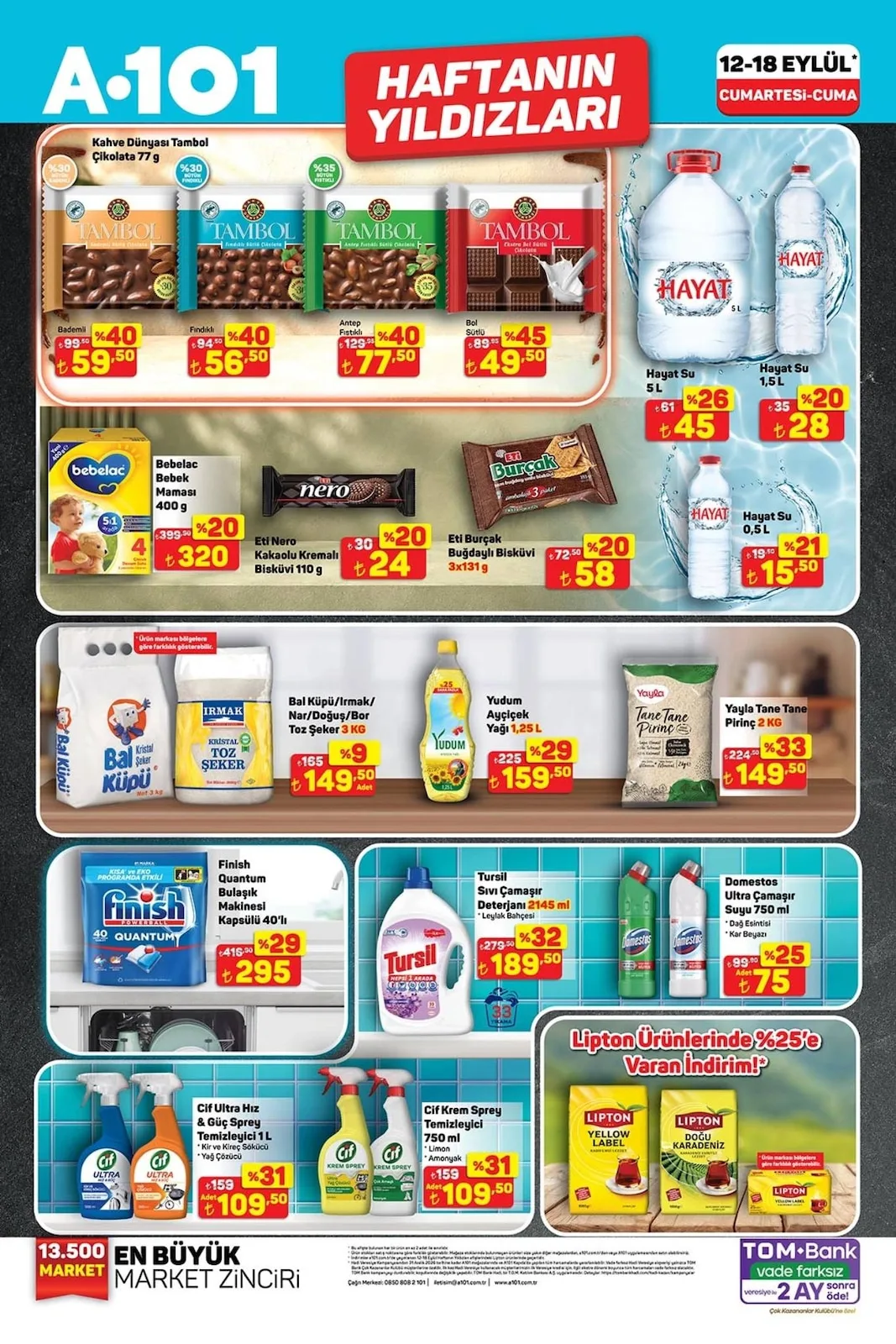 A101 12 Eylül 2026 Aktüel Kataloğu