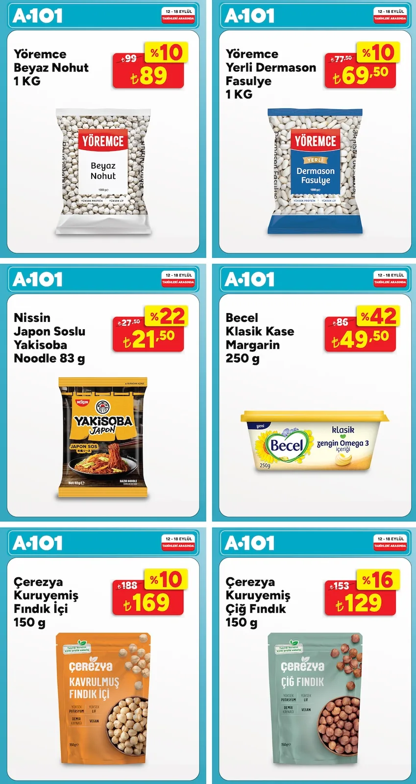 A101 12 Eylül 2026 Aktüel Kataloğu