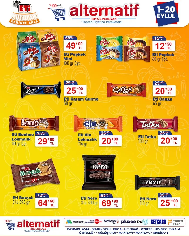 Alternatif Toptan Market İndirim Kataloğu
