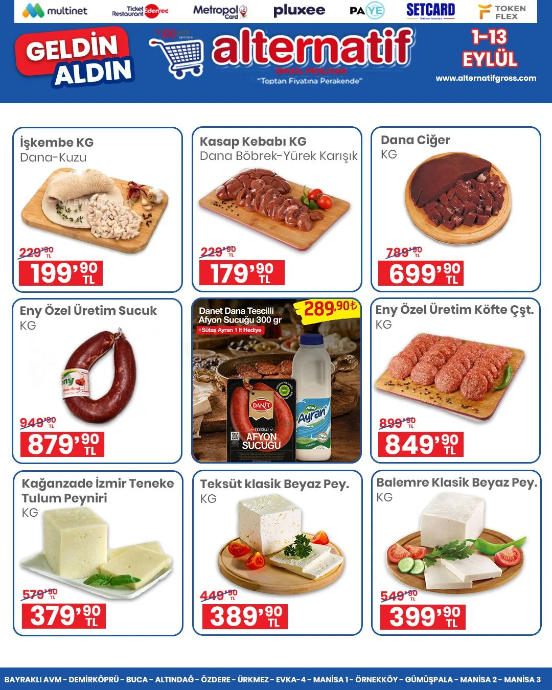 Alternatif Toptan Market İndirim Kataloğu