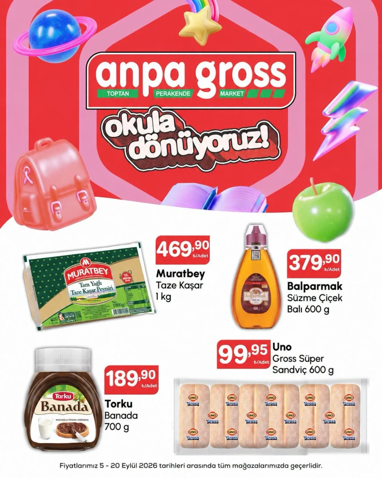 Anpa Gross 5 Eylül 2026 Aktüel Kataloğu