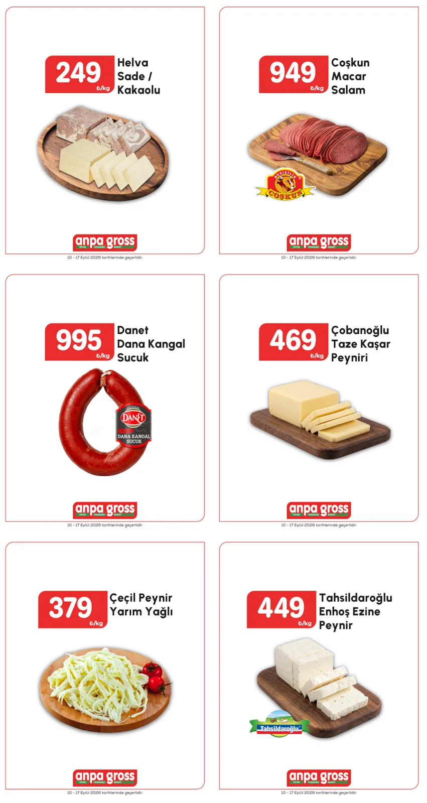 Anpa Gross 10 Eylül 2026 Aktüel Kataloğu