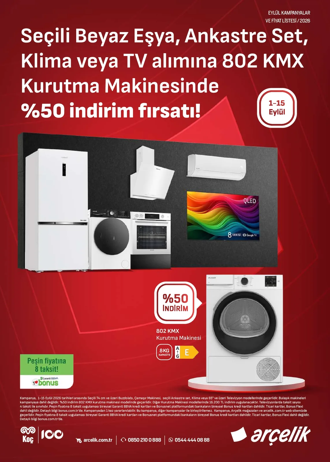 Arçelik 1 Eylül 2026 Aktüel Kataloğu