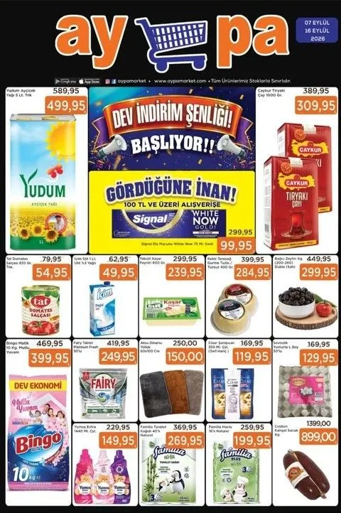 Aypa Market İndirim Kataloğu