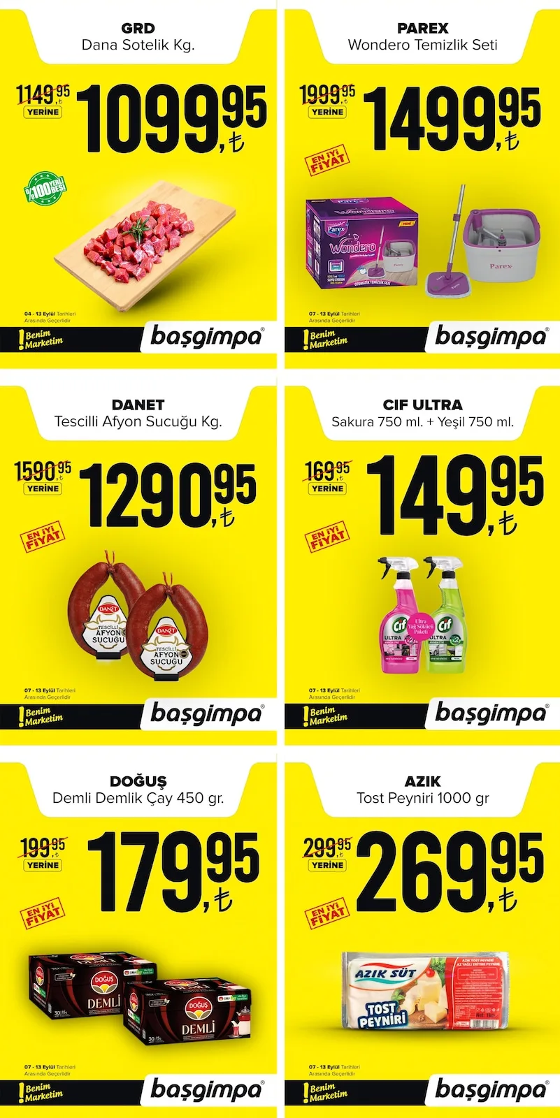 Başgimpa 7 Eylül 2026 Aktüel Kataloğu
