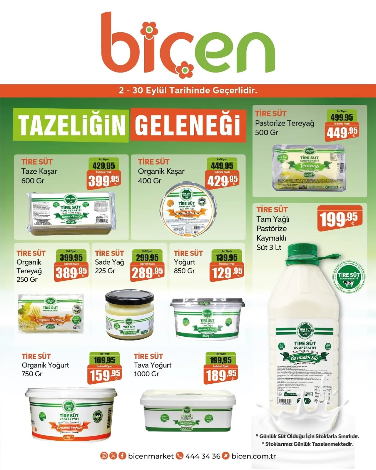 Biçen Market 2 Eylül 2026 Aktüel Kataloğu