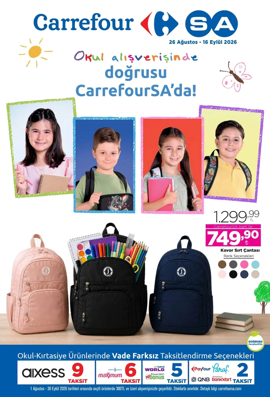 CarrefourSA 26 Ağustos 2026 Aktüel Kataloğu