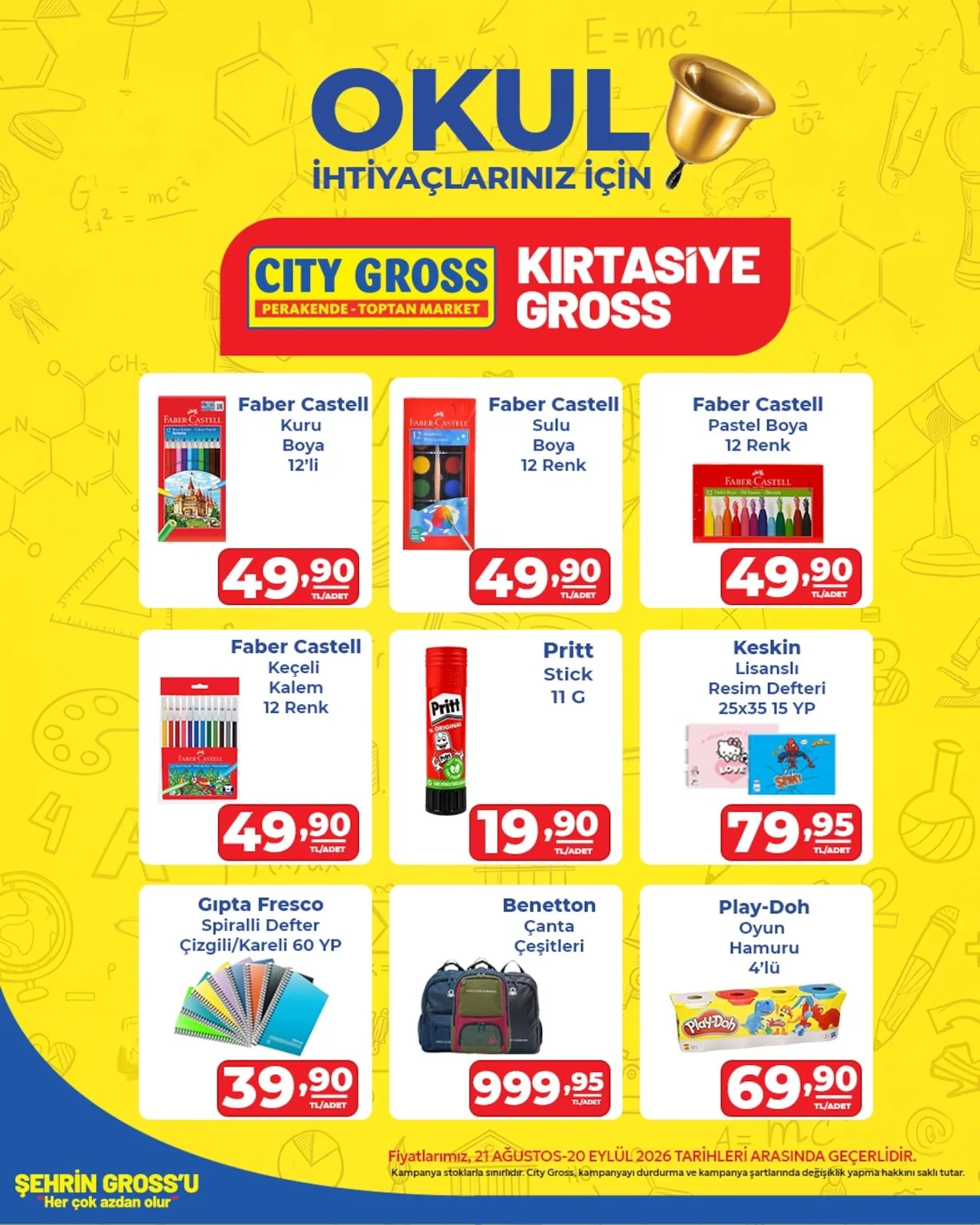 City Gross 21 Ağustos 2026 Aktüel Kataloğu