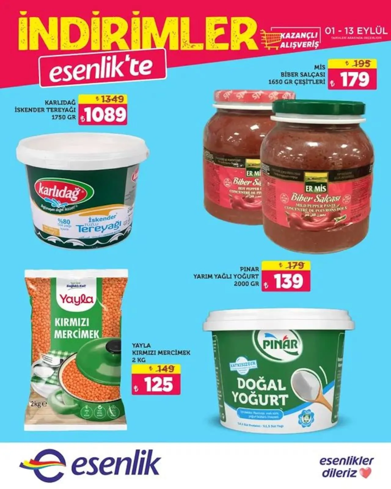 Esenlik 1 Eylül 2026 Aktüel Kataloğu