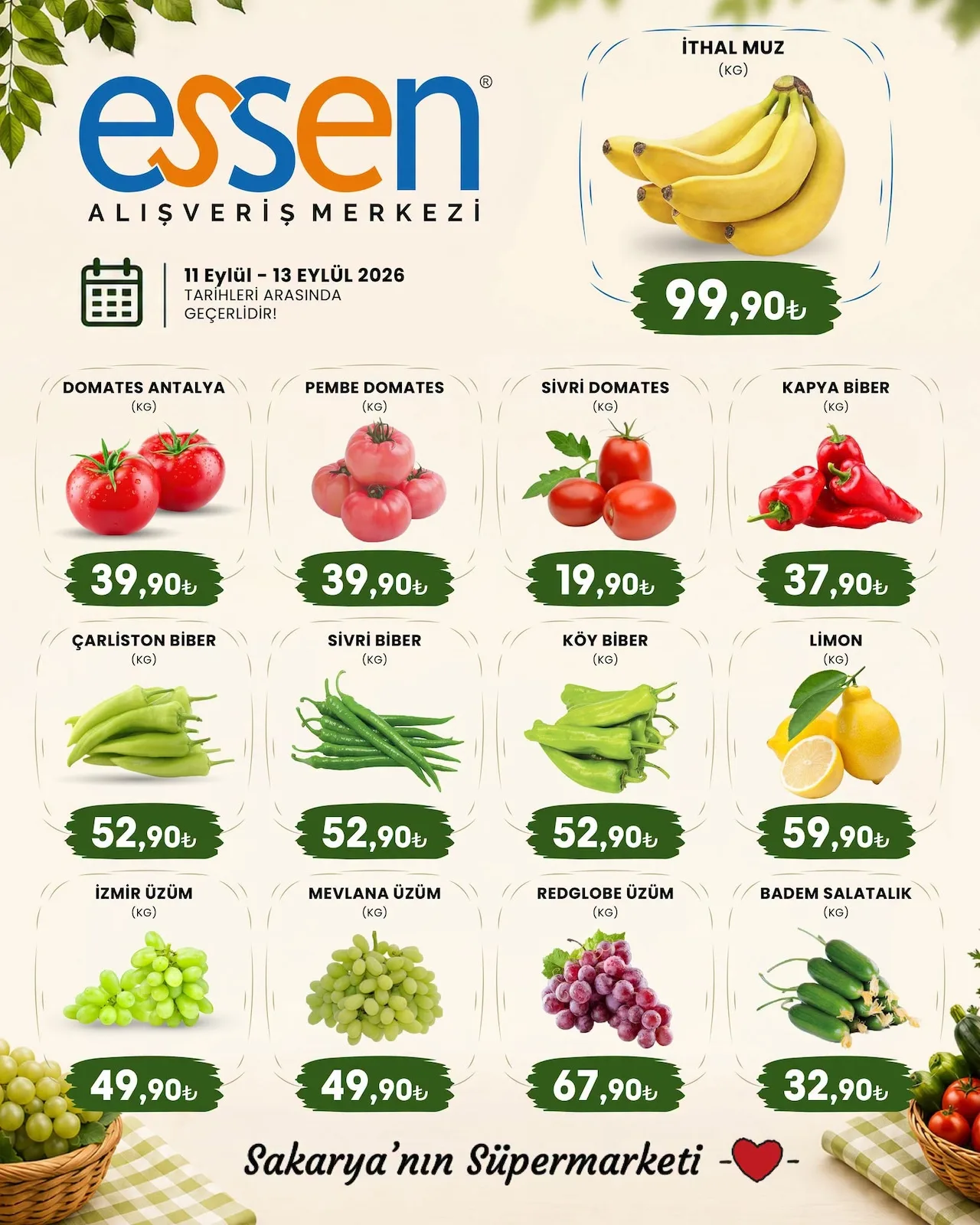 Essen Avm 11 Eylül 2026 Aktüel Kataloğu