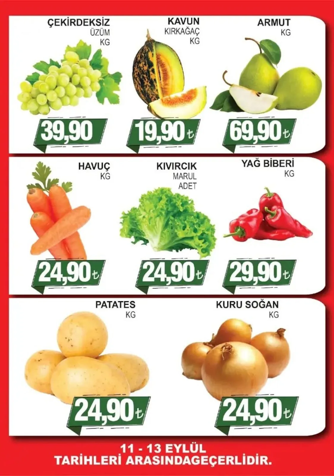 Furpa Market 11 Eylül 2026 Aktüel Kataloğu