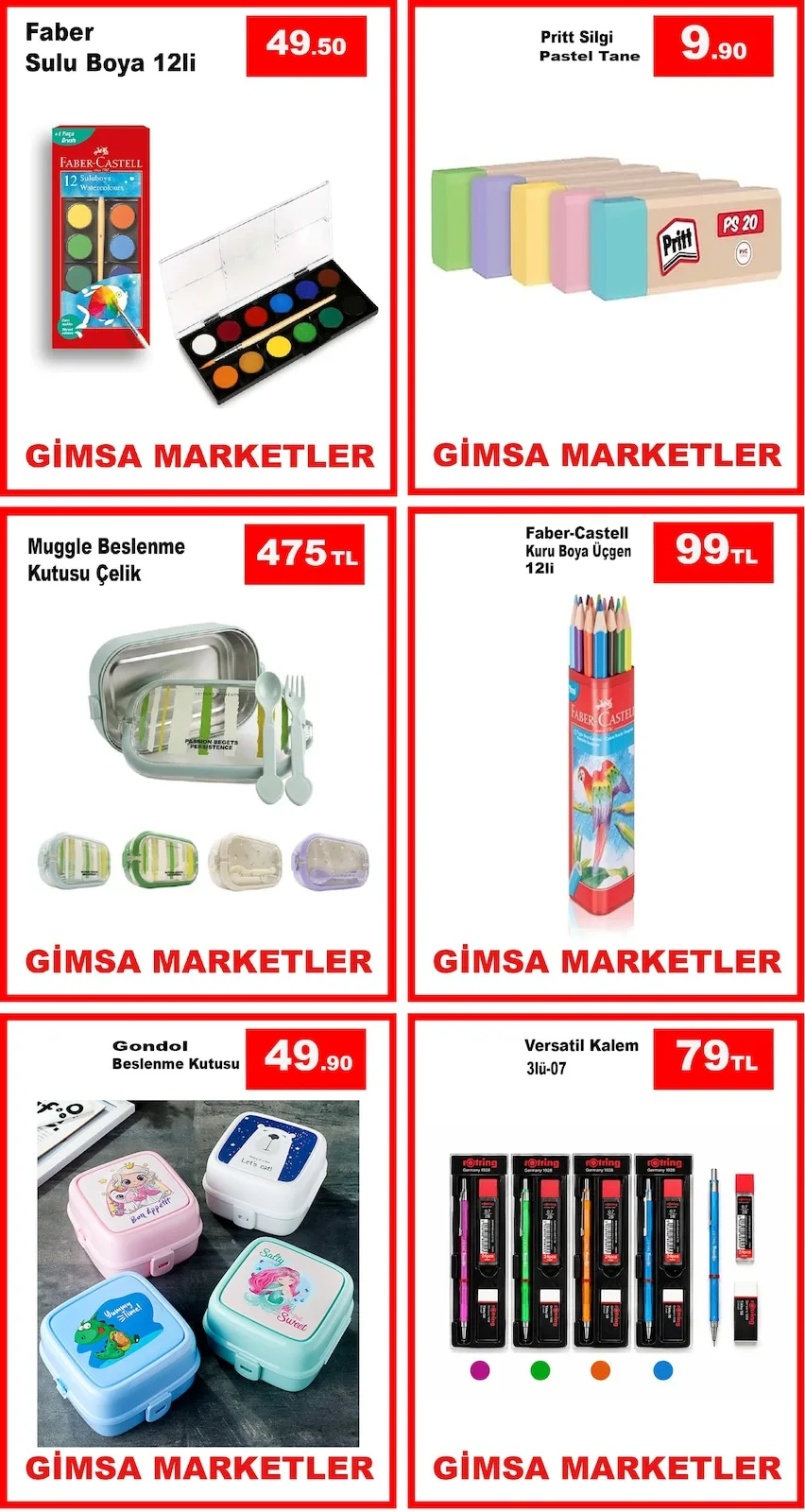 Gimsa 25 Ağustos 2026 Aktüel Kataloğu