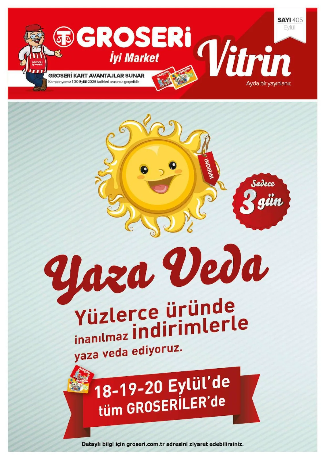 Groseri 1 Eylül 2026 Aktüel Kataloğu