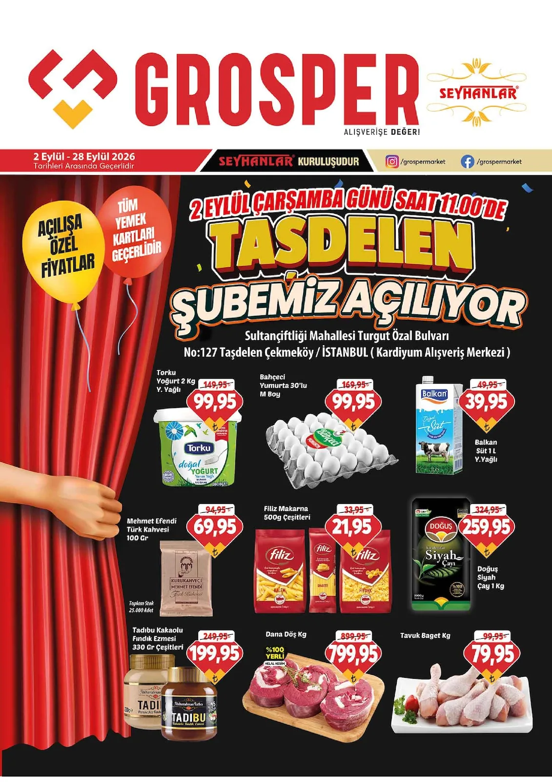 Grosper 2 Eylül 2026 Aktüel Kataloğu