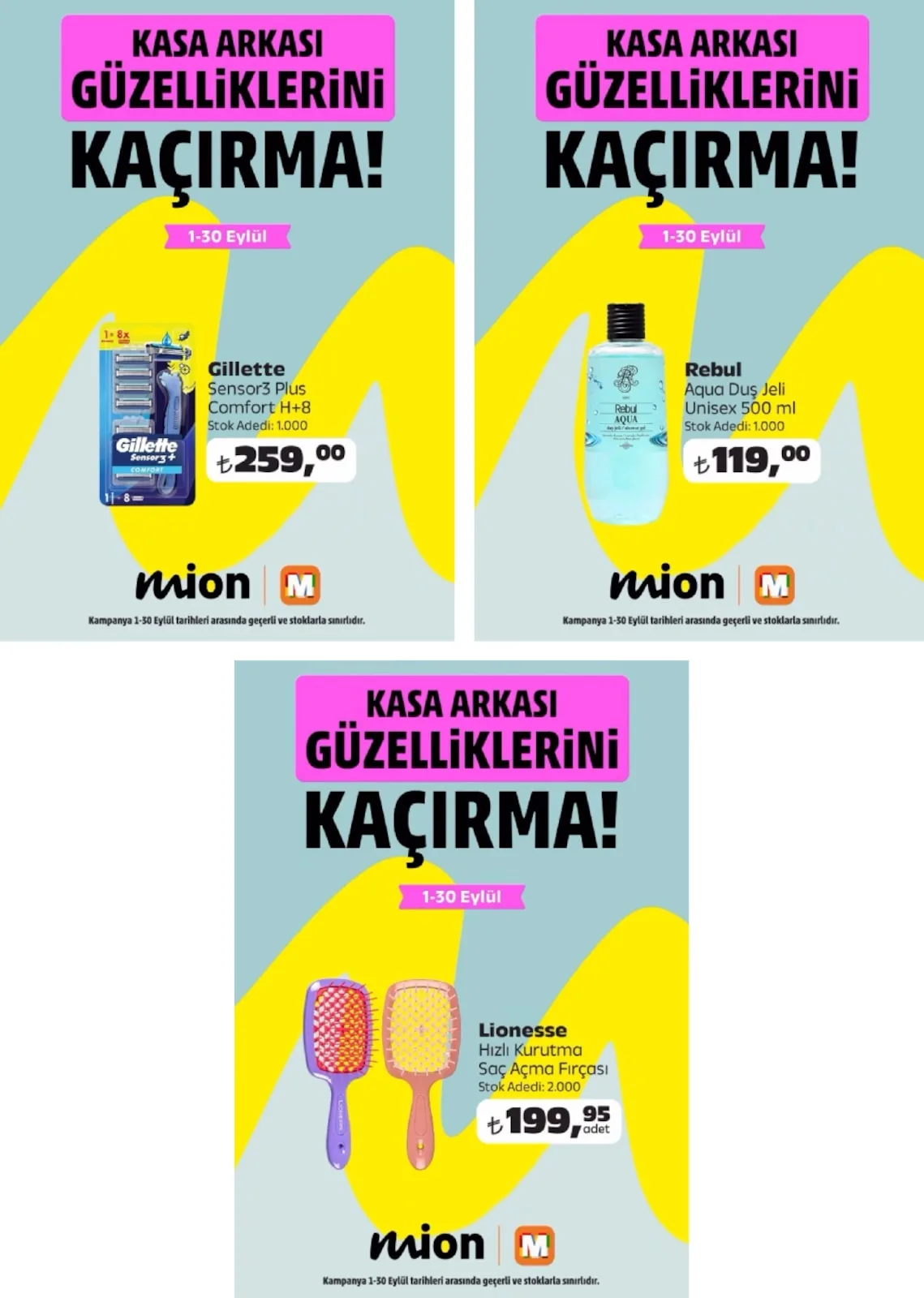 Mion 1 Eylül 2026 Aktüel Kataloğu