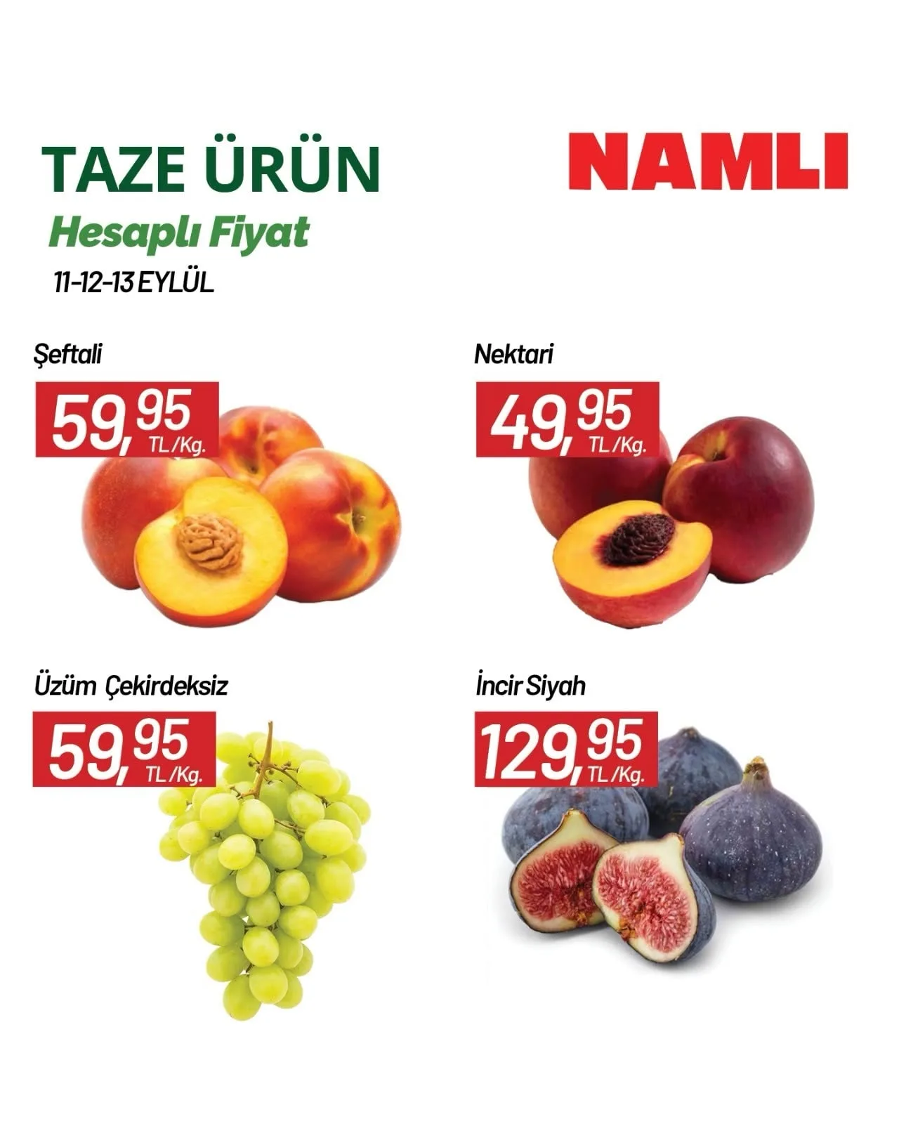 Namlı Hipermarketleri 11 Eylül 2026 Aktüel Kataloğu