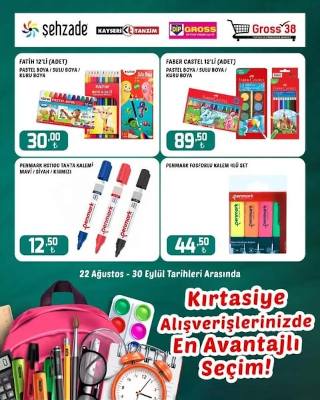 Şehzade Market 22 Ağustos 2026 Aktüel Kataloğu