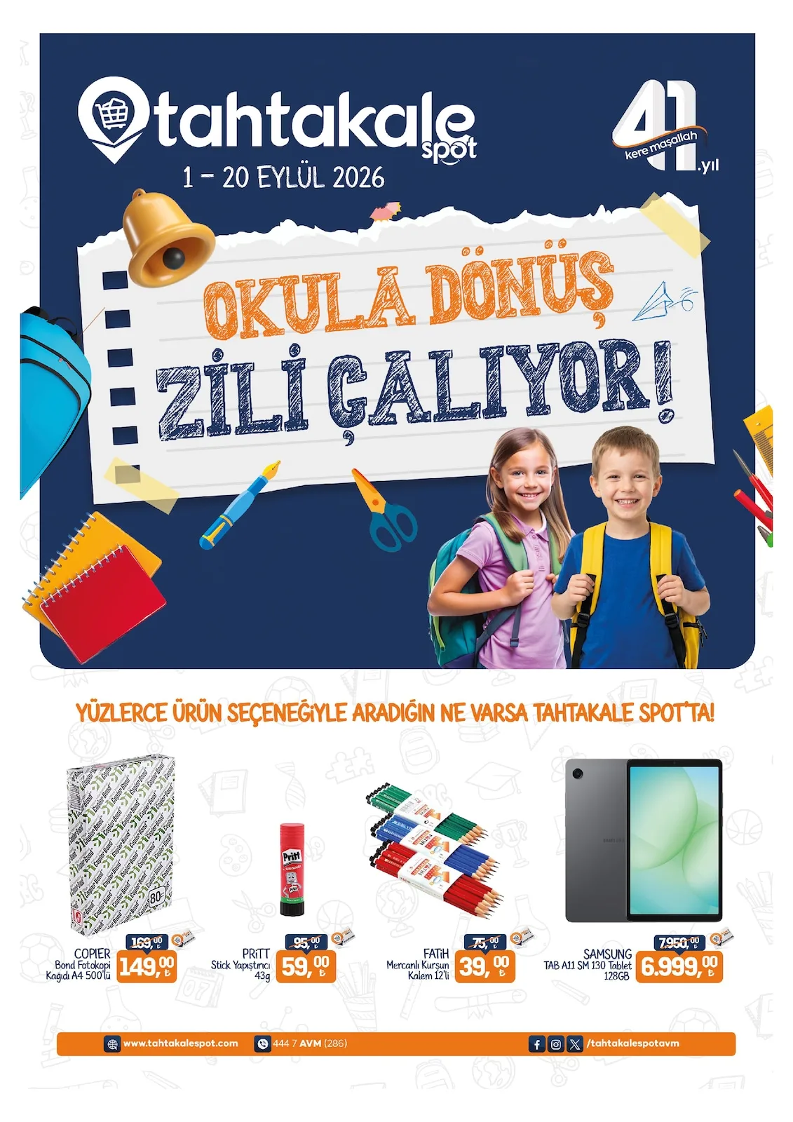 Tahtakale Spot 1 Eylül 2026 Aktüel Kataloğu