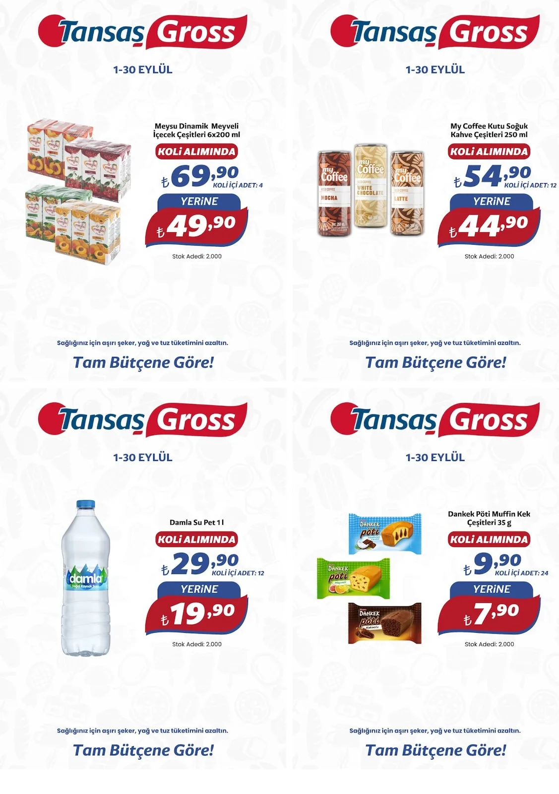 Tansaş Gross 1 Eylül 2026 Aktüel Kataloğu