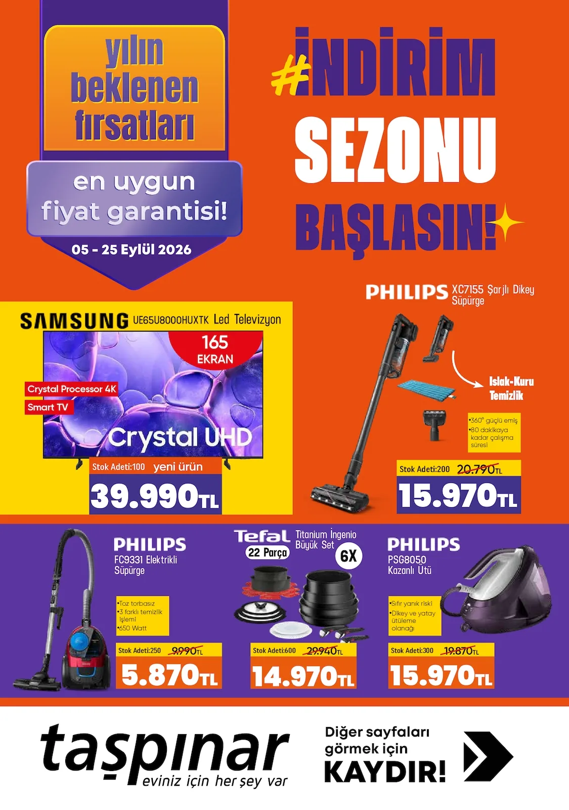 Taşpınar 5 Eylül 2026 Aktüel Kataloğu
