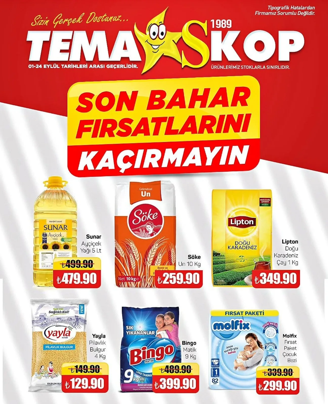 Tema Market 1 Eylül 2026 Aktüel Kataloğu