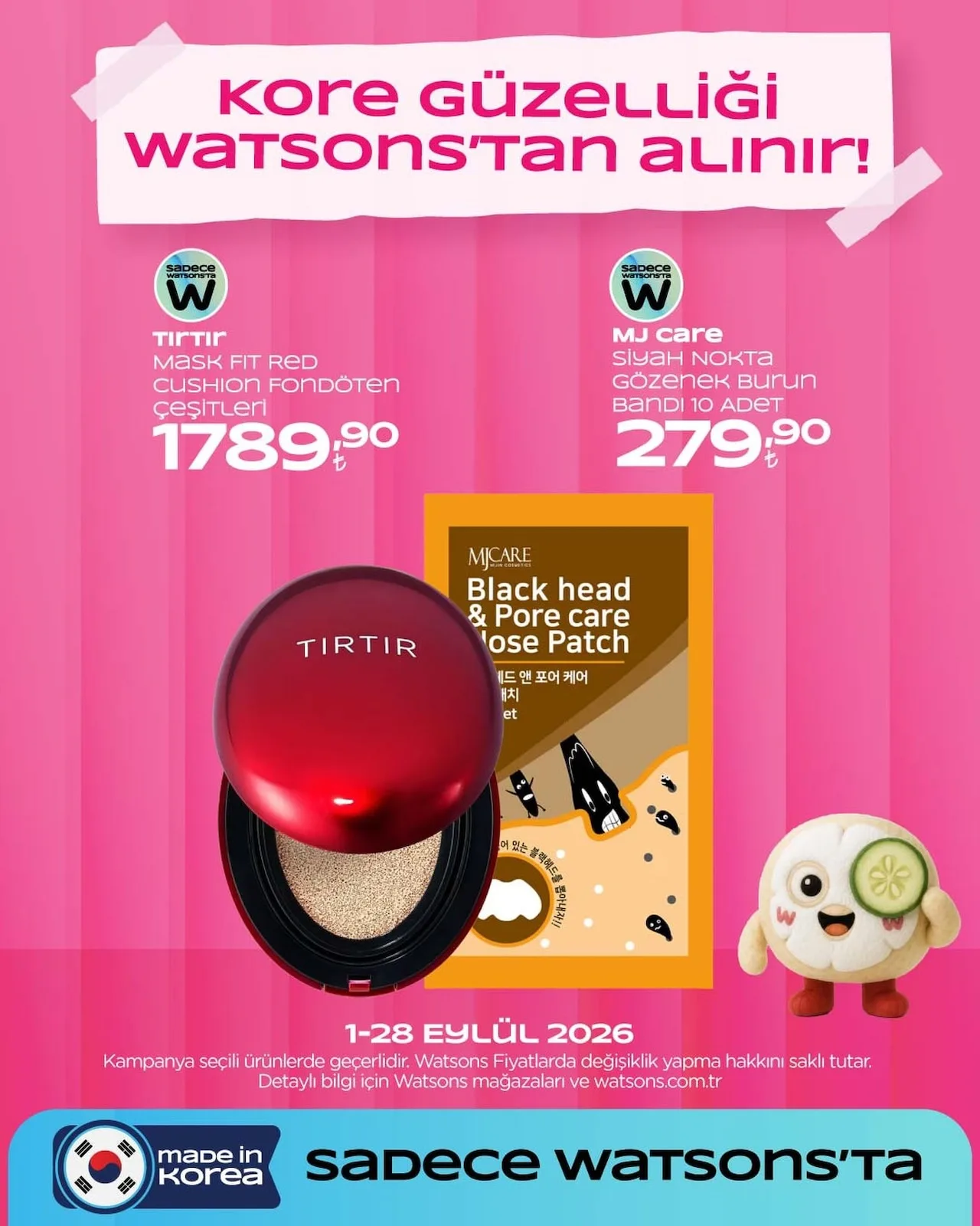 Watsons 1 Eylül 2026 Aktüel Kataloğu