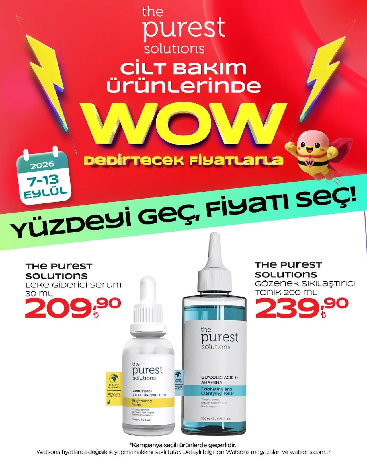 Watsons 7 Eylül 2026 Aktüel Kataloğu