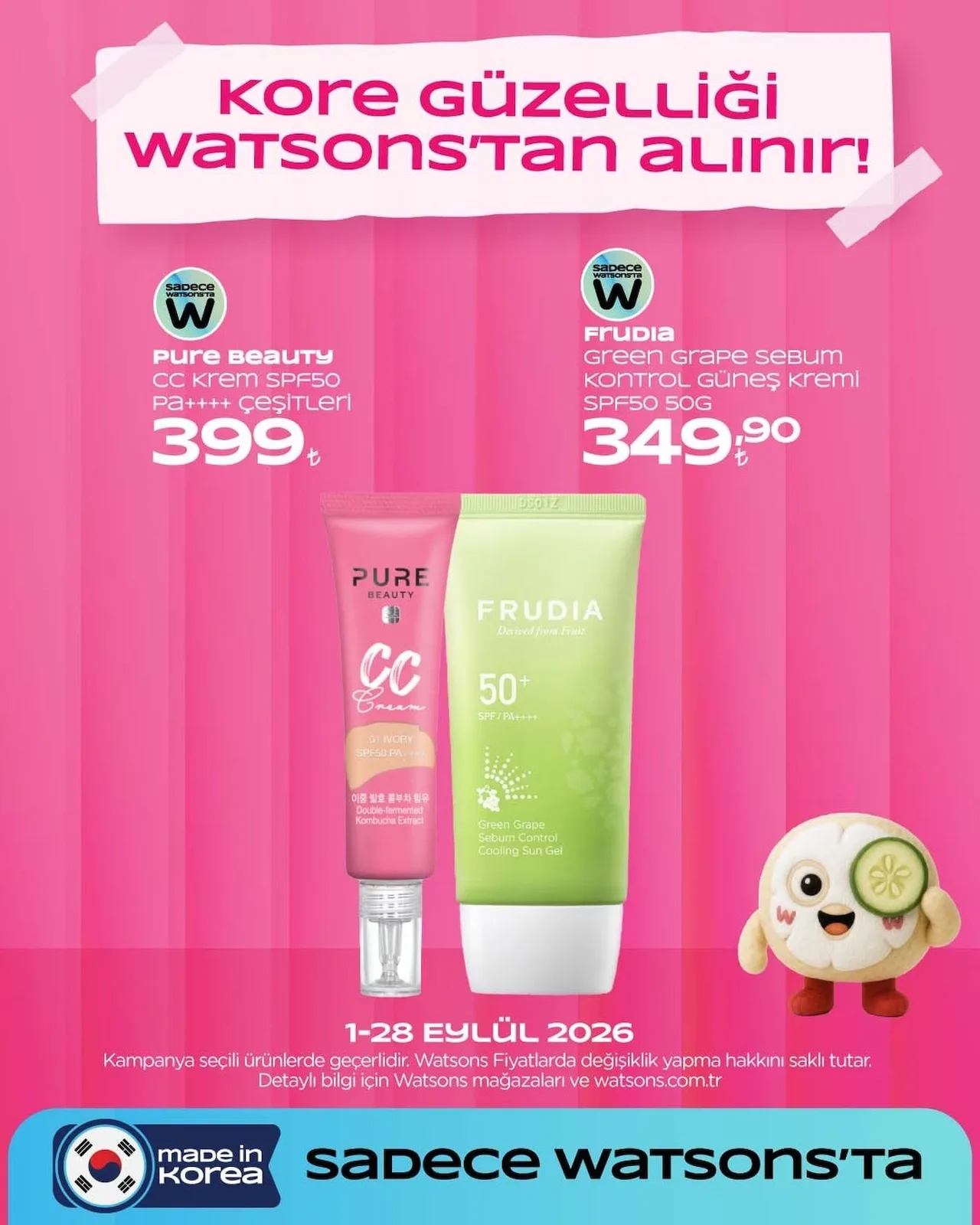 Watsons 1 Eylül 2026 Aktüel Kataloğu