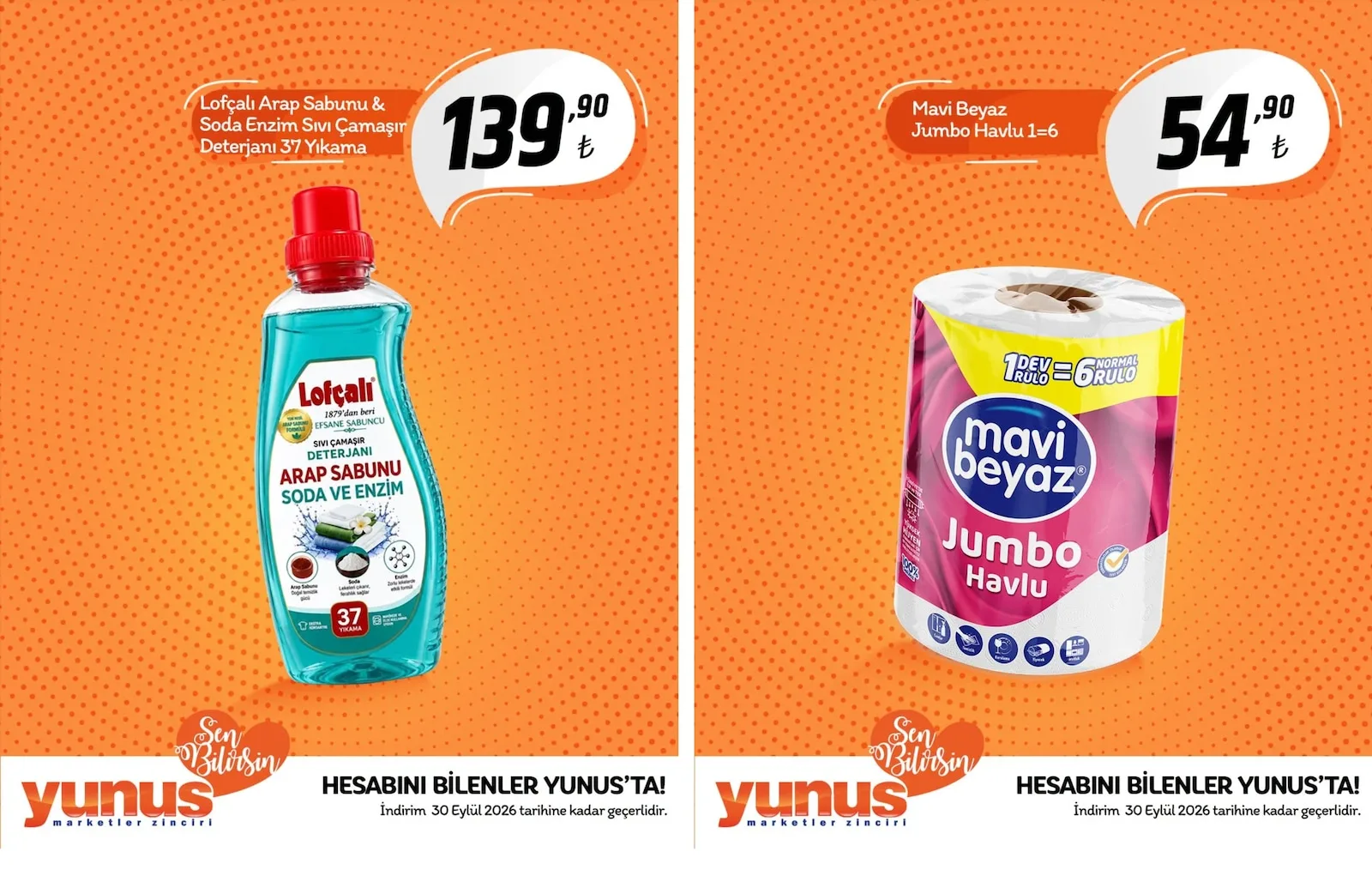 Yunus Market 4 Eylül 2026 Aktüel Kataloğu