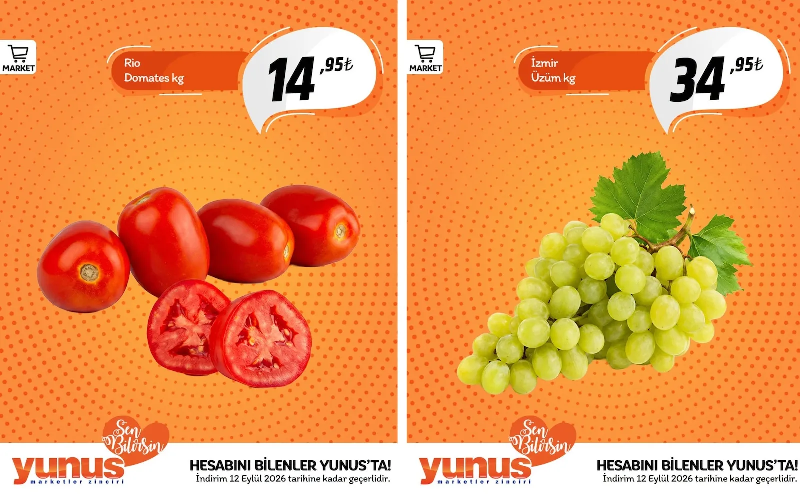 Yunus Market 6 Eylül 2026 Aktüel Kataloğu
