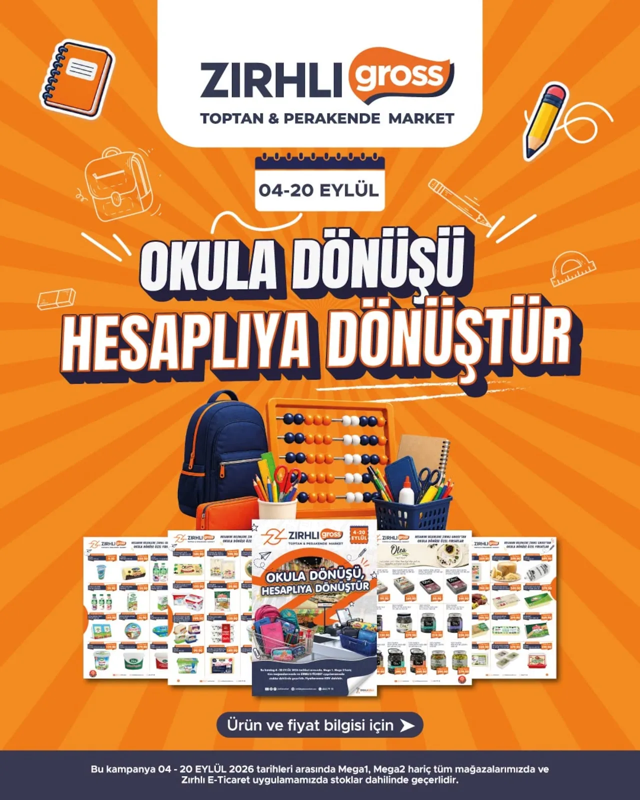 Zırhlı Toptan Market 4 Eylül 2026 Aktüel Kataloğu